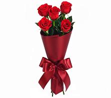 Букет 5 Красных роз Эдлесс Лав в Новый Милет