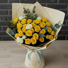 Букет цветов из:  Розы в Новый Милет