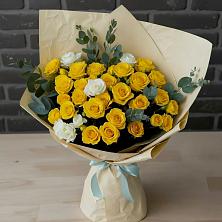 Букет цветов из:  Розы в Новый Милет