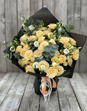 Букет цветов из:  Розы и Лизиантусы #REPLACE_PRED# Новый Милет