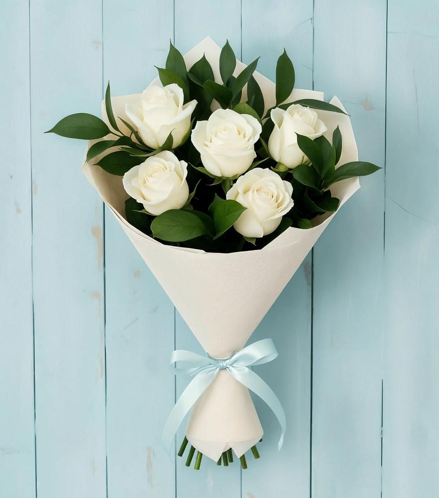 Букет цветов из: Розы в Новый Милет