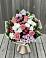 Букет цветов из: Альстромерии, Гвоздики, Розы и Хризантемы в Новый Милет