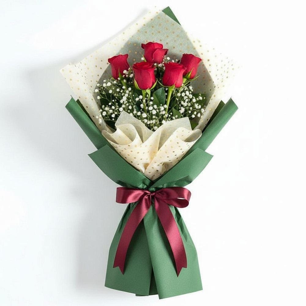 Букет цветов из: Розы в Новый Милет