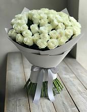 Букет 35 Белых роз в Новый Милет