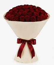 Букет 101 Бордовая роза Блэк Бакарра в Новый Милет
