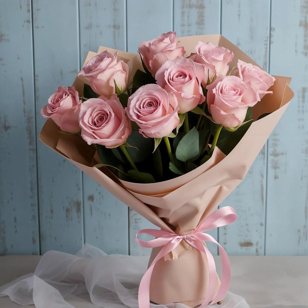 Букет цветов из: Розы в Новый Милет