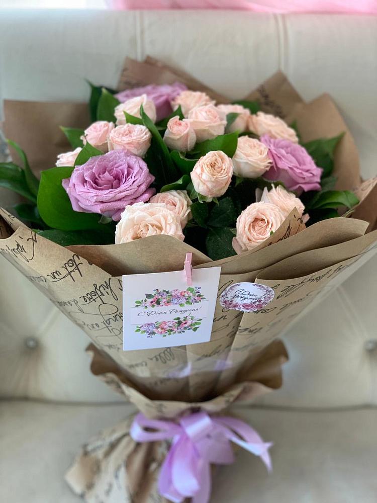 Букет цветов из: Розы в Новый Милет