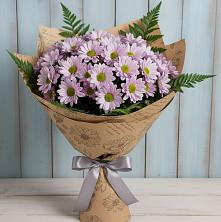Букет цветов из:  Хризантемы в Новый Милет