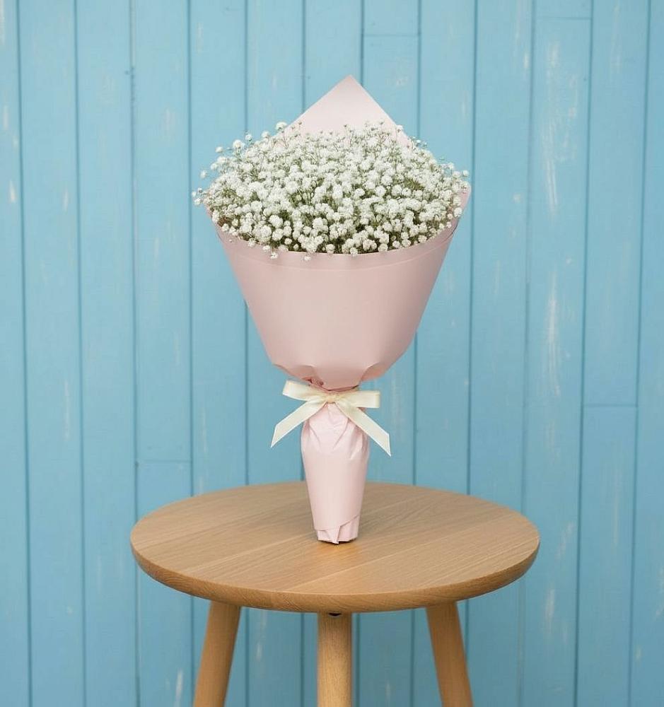 Букет цветов из: Гипсофила в Новый Милет