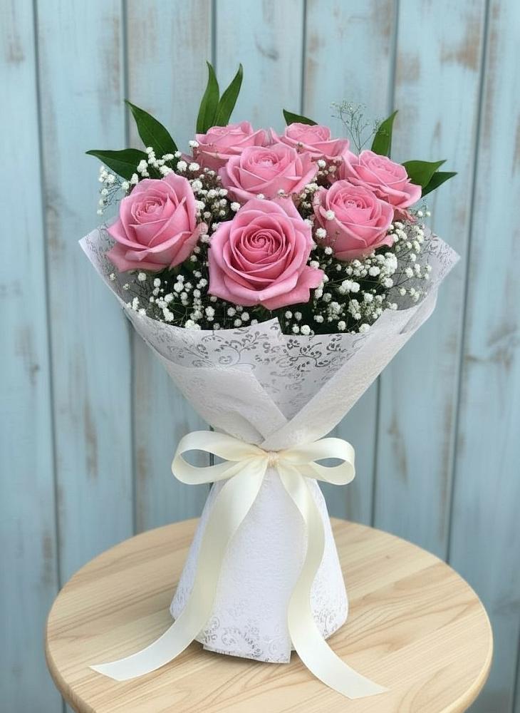 Букет цветов из: Розы в Новый Милет