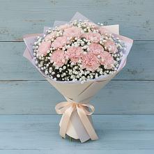 Букет цветов из:  Гвоздики в Новый Милет