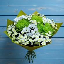 Букет цветов из:  Хризантемы в Новый Милет