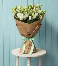 Букет цветов из:  Лизиантусы в Новый Милет