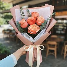 Букет цветов из:  Розы в Новый Милет