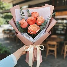 Букет цветов из:  Розы в Новый Милет