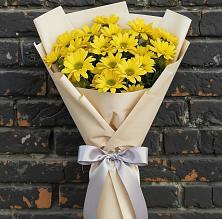 Букет цветов из:  Хризантемы в Новый Милет