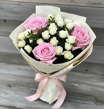 Букет цветов из:  Розы в Новый Милет