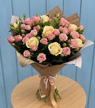 Букет цветов из:  Розы в Новый Милет