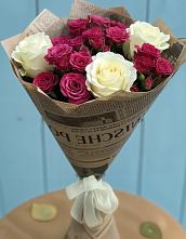 Букет цветов из:  Розы в Новый Милет