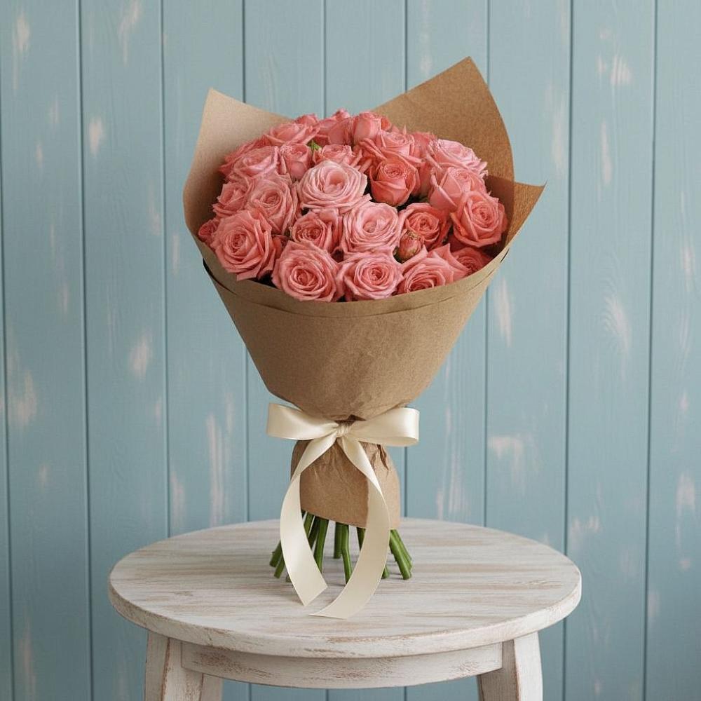 Букет цветов из: Розы в Новый Милет