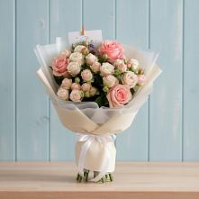 Букет цветов из:  Розы #REPLACE_PRED# Новый Милет