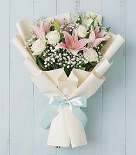 Букет цветов из:  Лилии в Новый Милет
