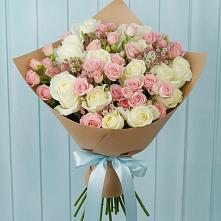 Букет цветов из:  Розы в Новый Милет