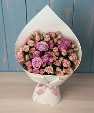 Букет цветов из:  Розы в Новый Милет